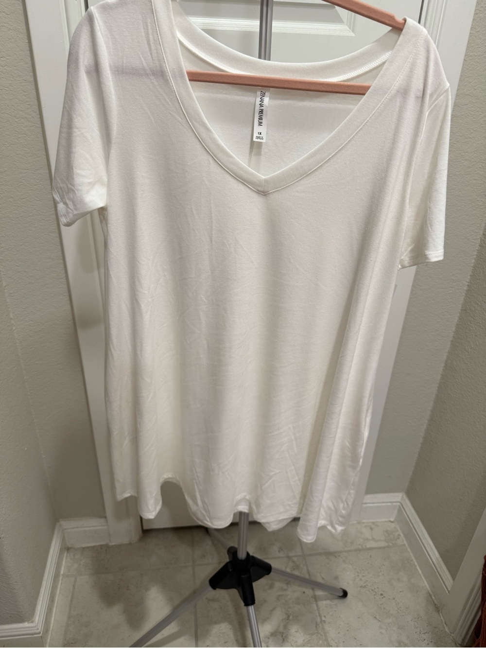 Everyday V-Neck Tee - White